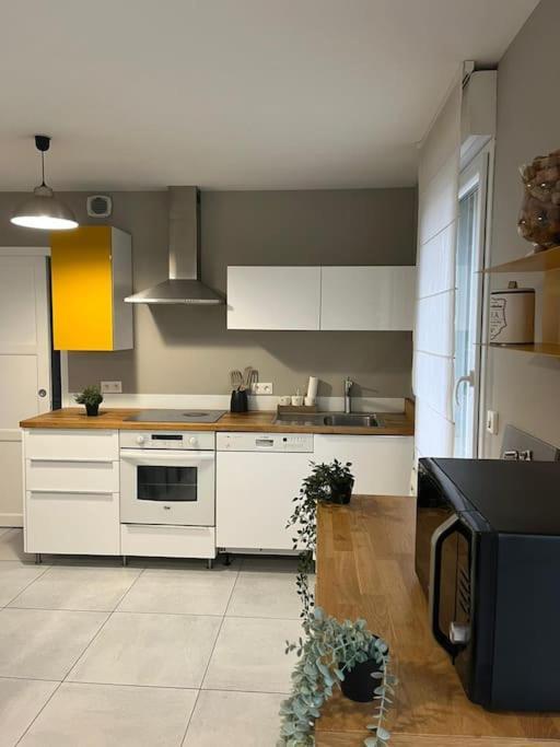 La Maison Du Bonheur 70 M² Saint-Amand-les-Eaux Luaran gambar